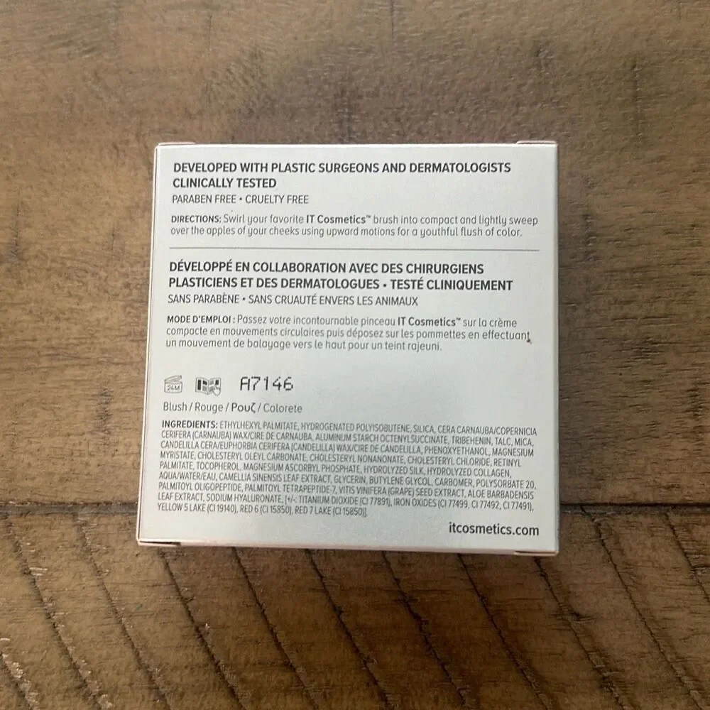 IT Cosmetics Your Skin But Better CC+ Creme Blush Je Ne Sais Quoi New In‎ Box